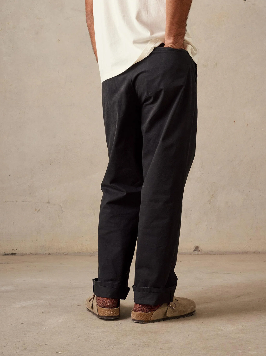 McTavish - Stretch Chinos - Black