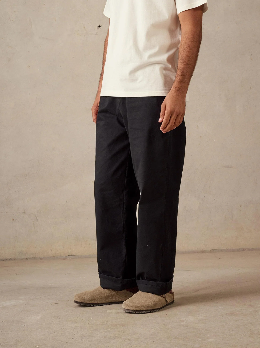 McTavish - Stretch Chinos - Black