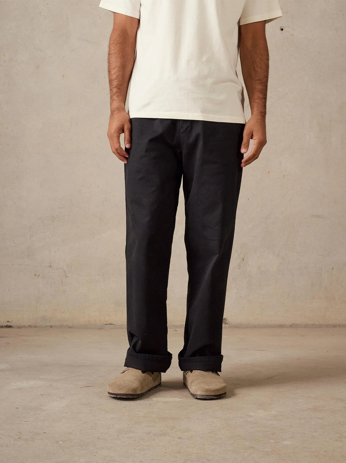 McTavish - Stretch Chinos - Black