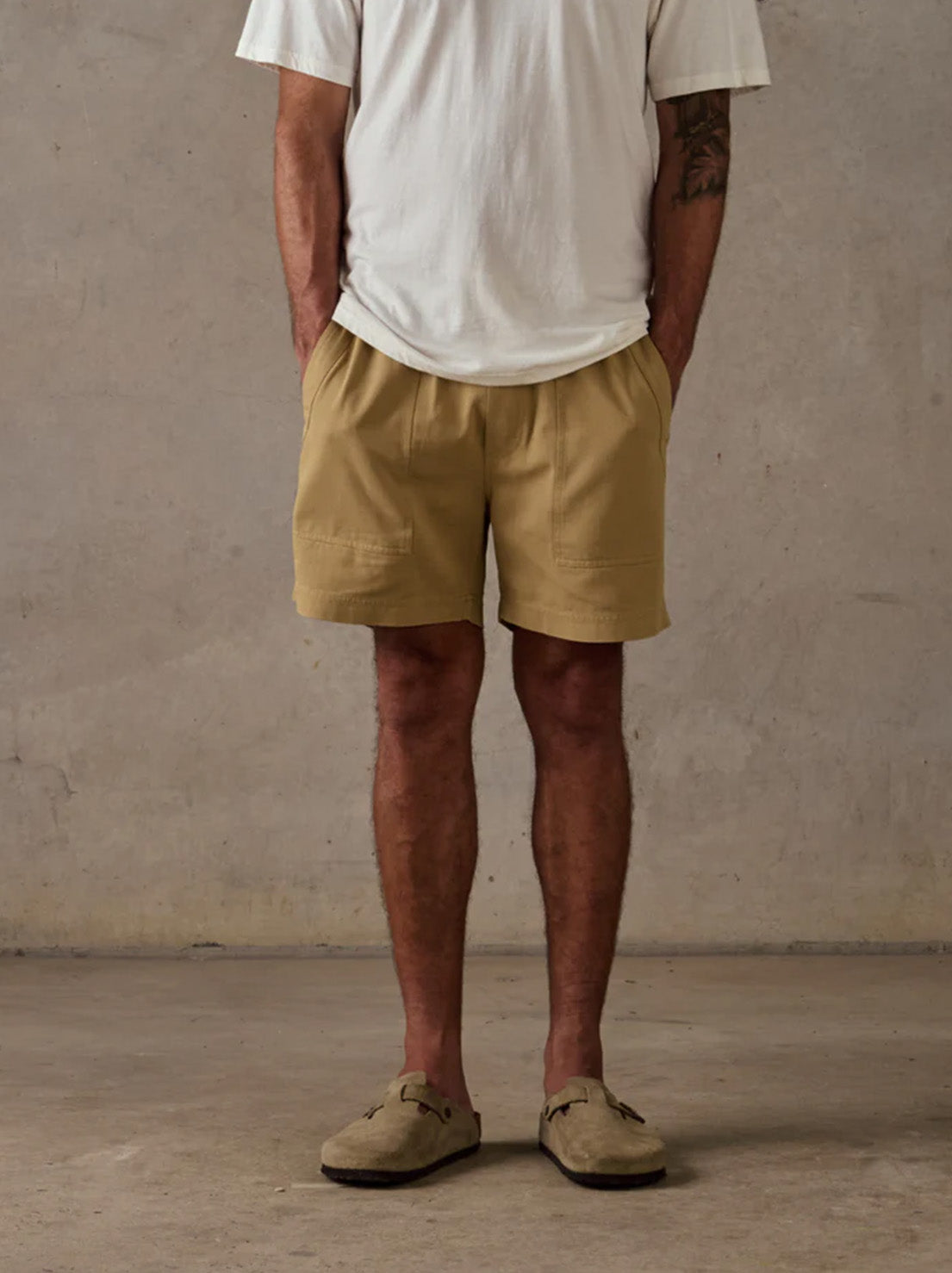 McTavish - Twill Shorts - Tan