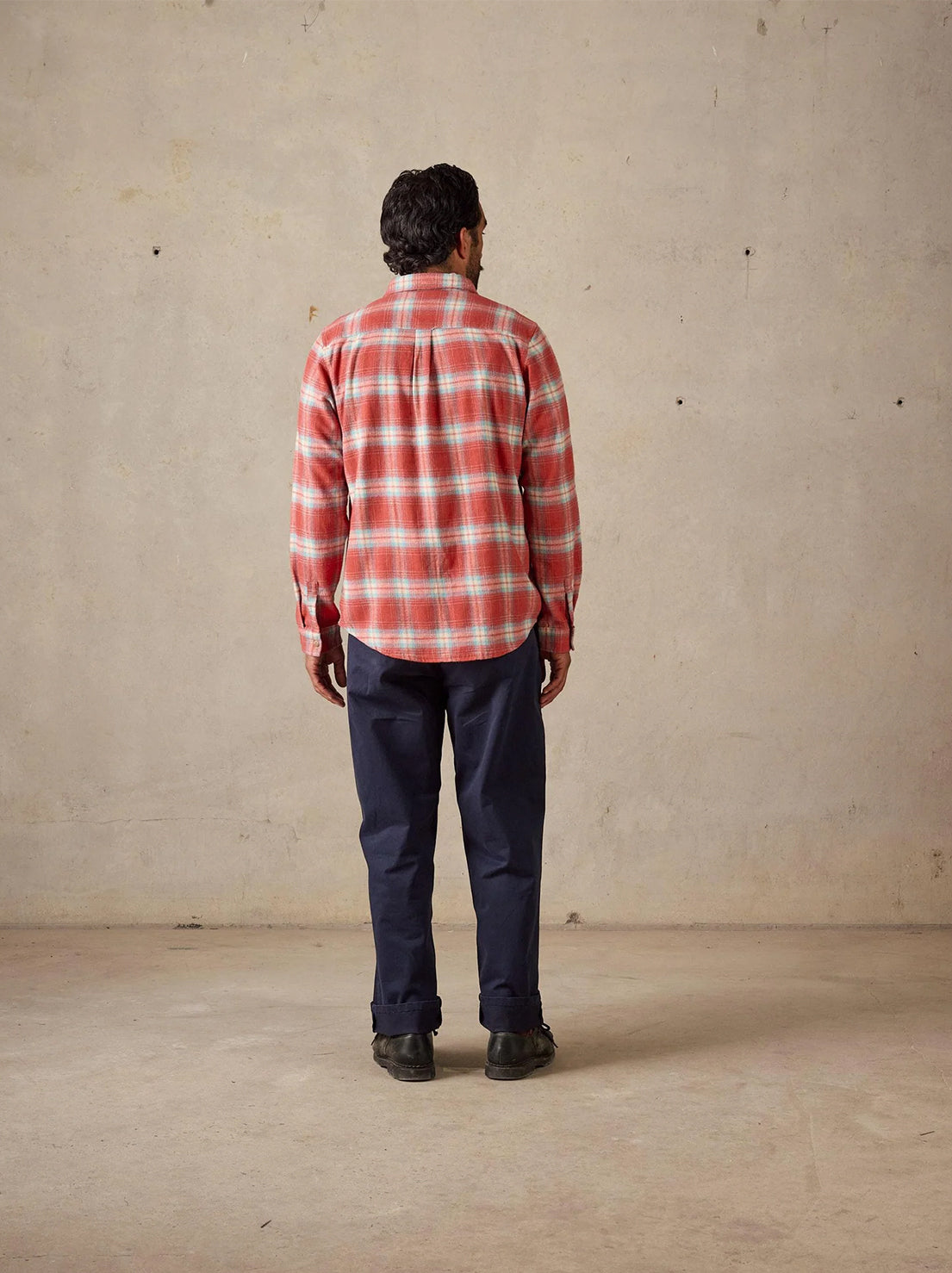 McTavish - Twin Pocket Flannel Shirt - Red Multi