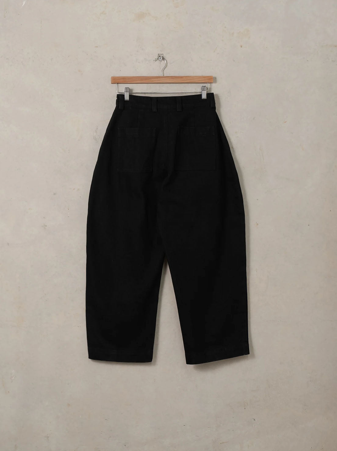 McTavish - Wide Denim Pant - Black