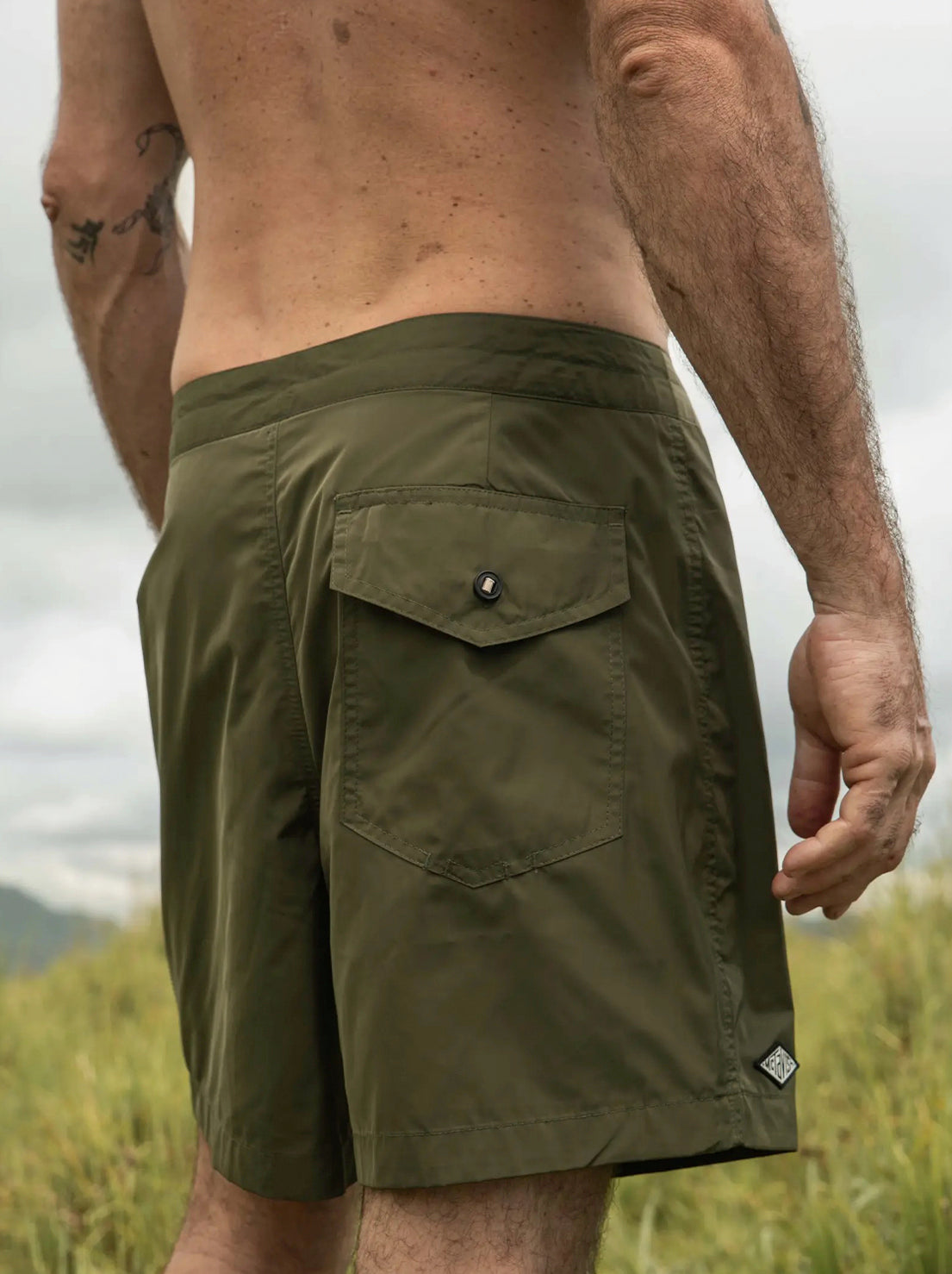 McTavish - Double Layer Boardshorts - Green