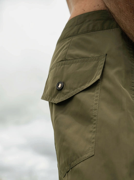 McTavish - Double Layer Boardshorts - Green