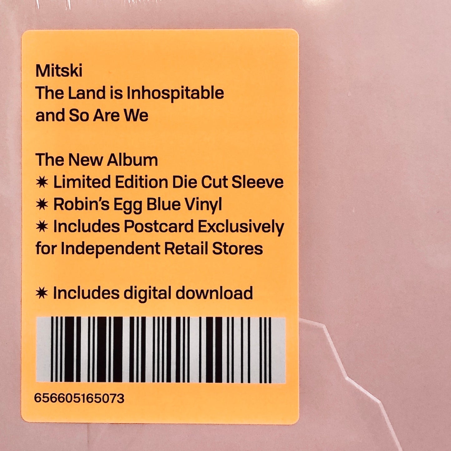 Mitski - The Land Is Inhospitable and So Are We. LP [Ltd. Ed. Robin's Egg Blue Vinyl w/ Pink Die-Cut Slipcase]