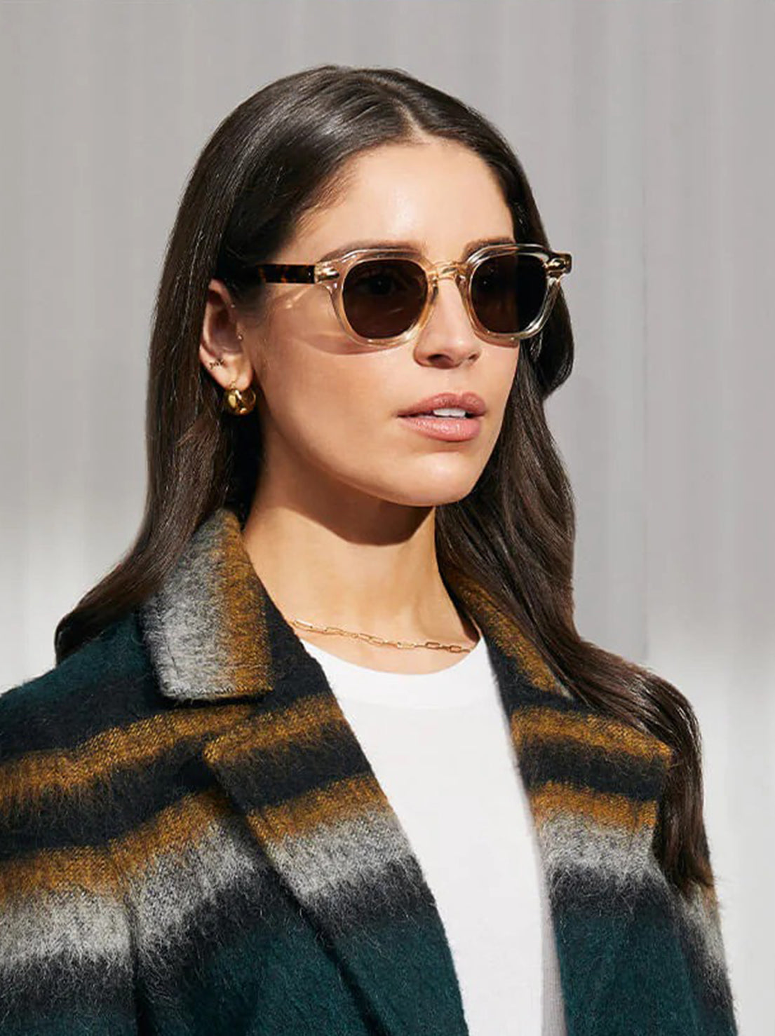 Moscot - Dolt Sunglasses in Flesh / Tortoise 49 (Wide) - G15 Lens