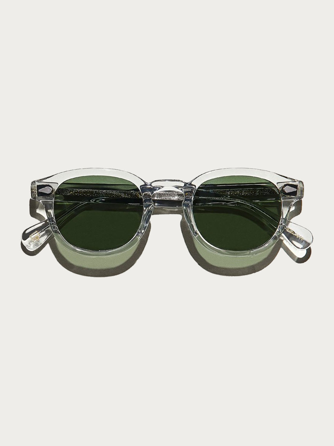 Moscot - Lemtosh Sunglasses in Light Grey 49 (Wide) - G15 Lens