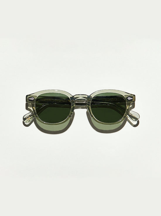 Moscot - Lemtosh Sunglasses in Sage 49 (Wide) - G15 Lens