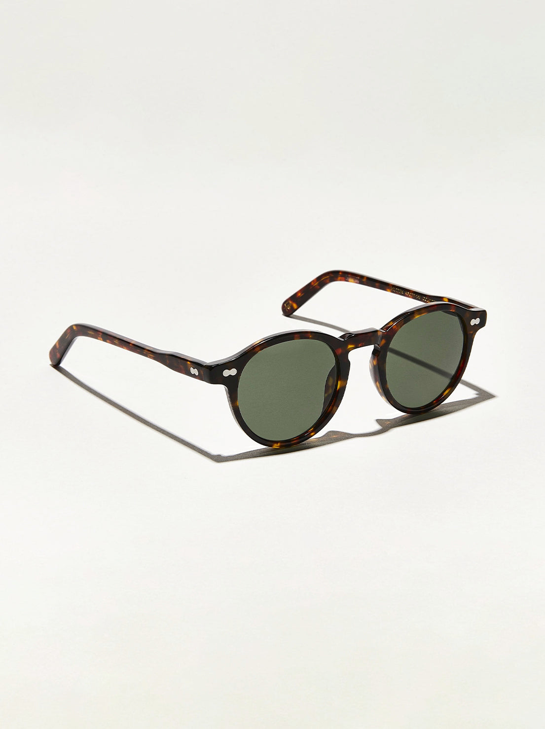Moscot - Miltzen Sunglasses in Tortoise 46 (Reg) - G15 Lens