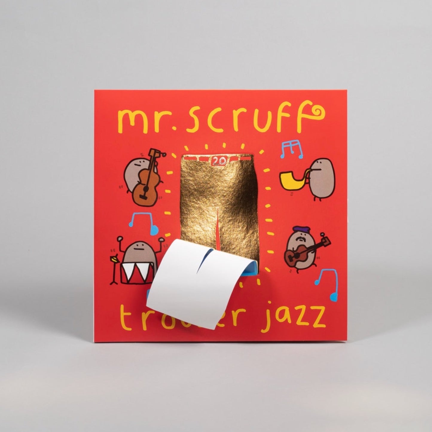 Mr Scruff - Trouser Jazz. 2LP [Deluxe 20th Anniversary Blue/Red Vinyl ...