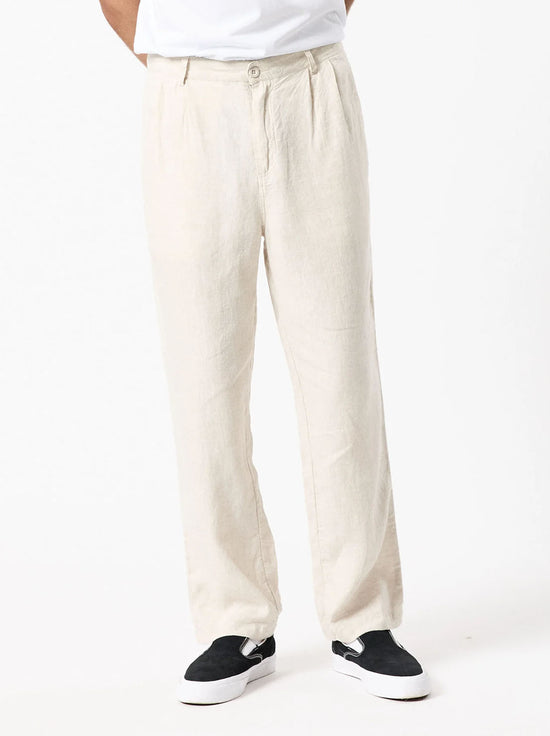 Mr Simple - Brooklyn Linen Pant - Natural