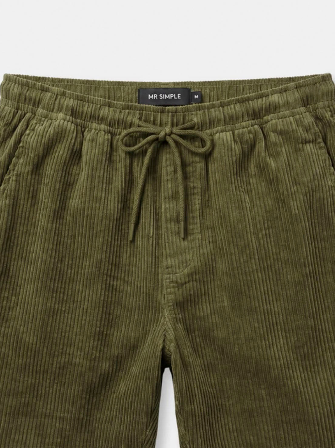 Mr Simple - Burbank Cord Short - Army