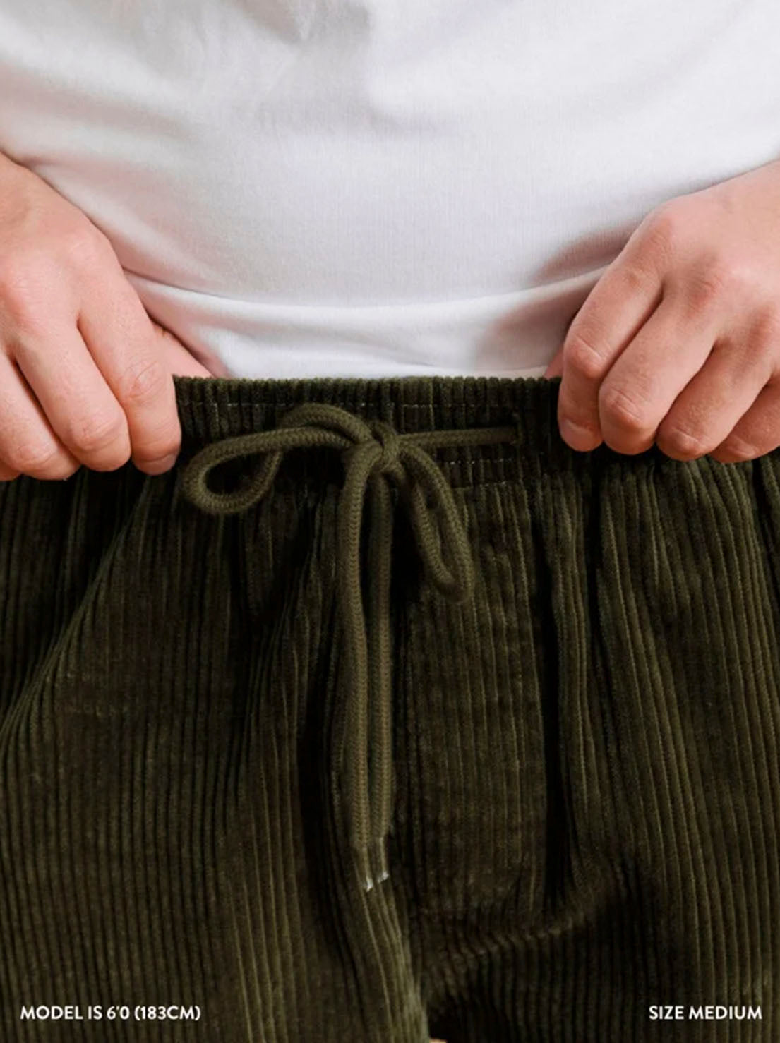 Mr Simple - Burbank Cord Short - Army