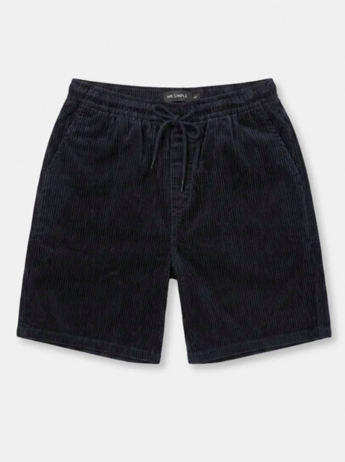 Mr Simple - Burbank Cord Short - Charcoal