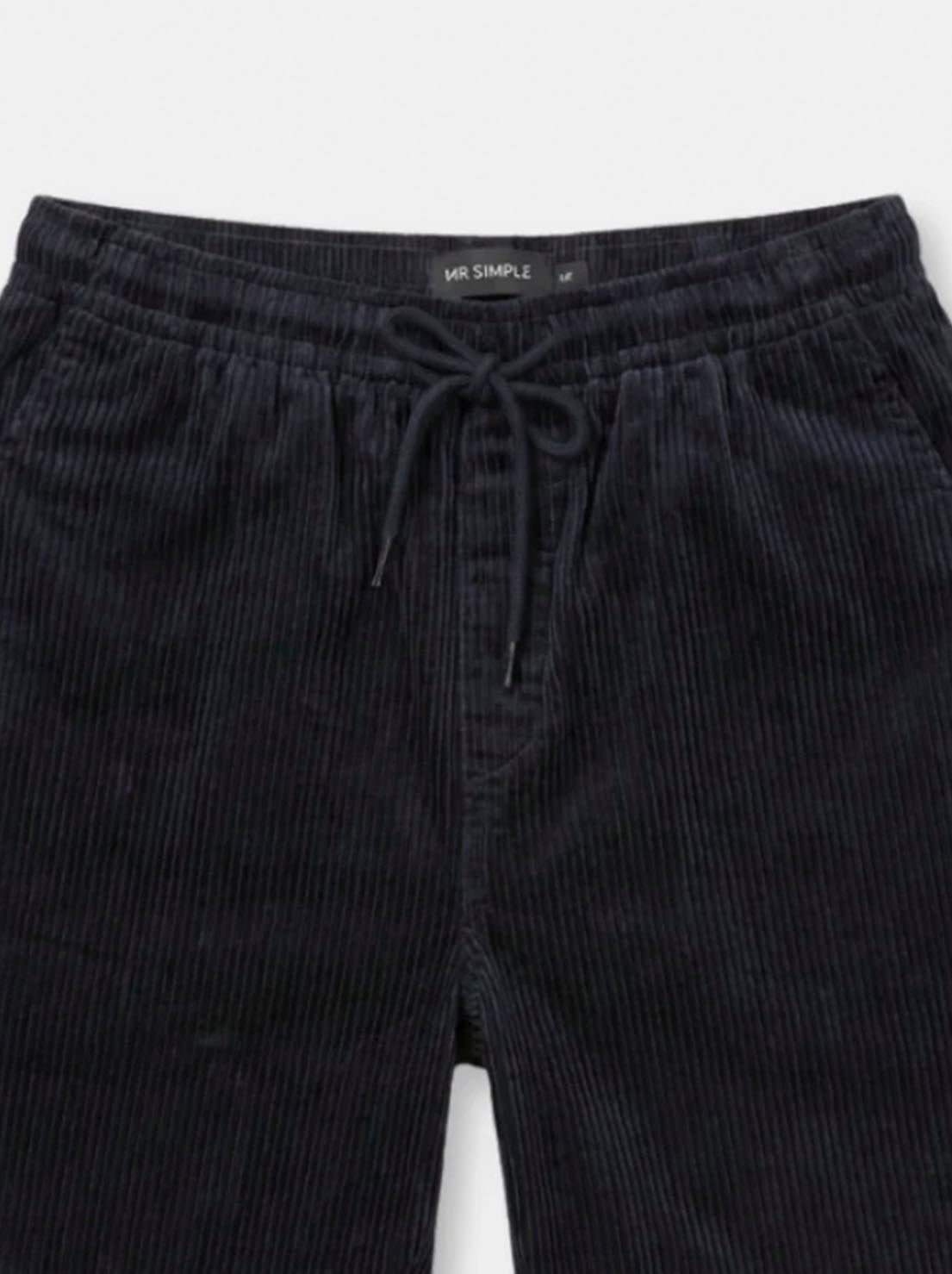 Mr Simple - Burbank Cord Short - Charcoal