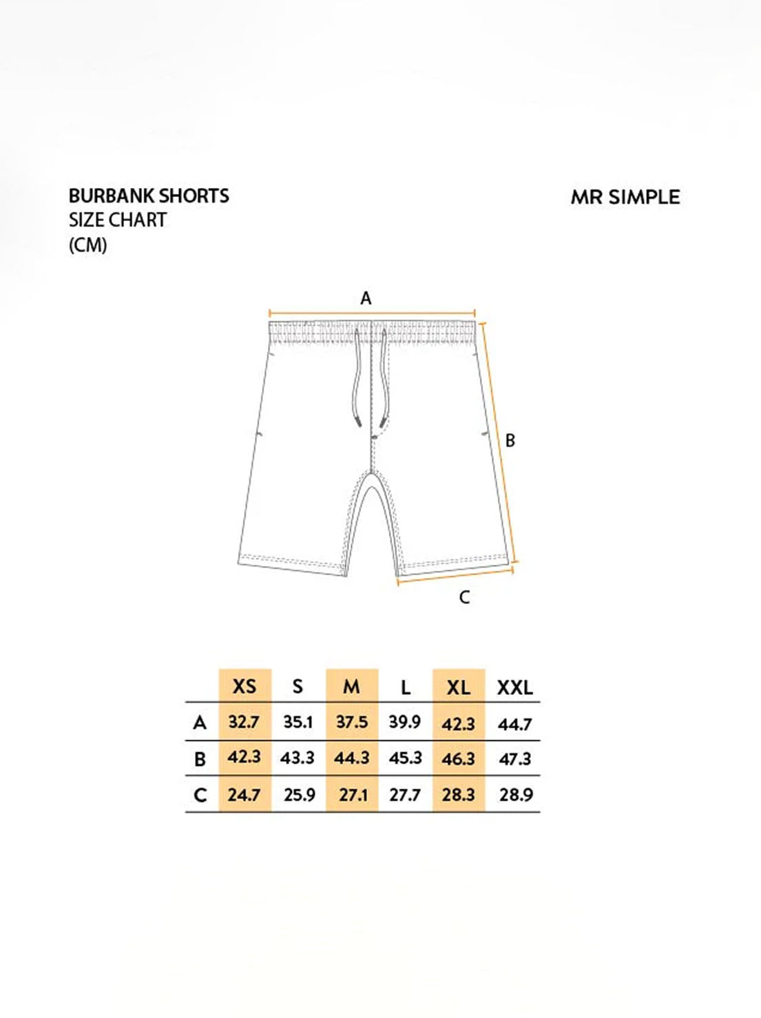 Mr Simple - Burbank Cord Short - Natural