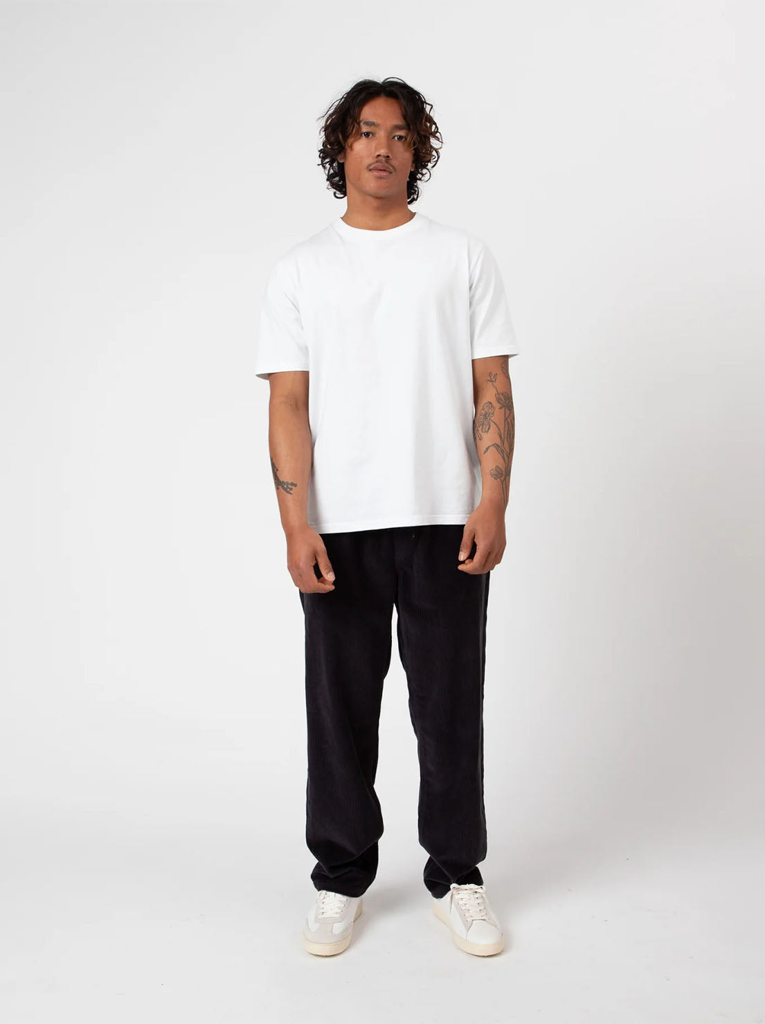 Mr Simple - Burbank Elastic Cord Pant - Charcoal