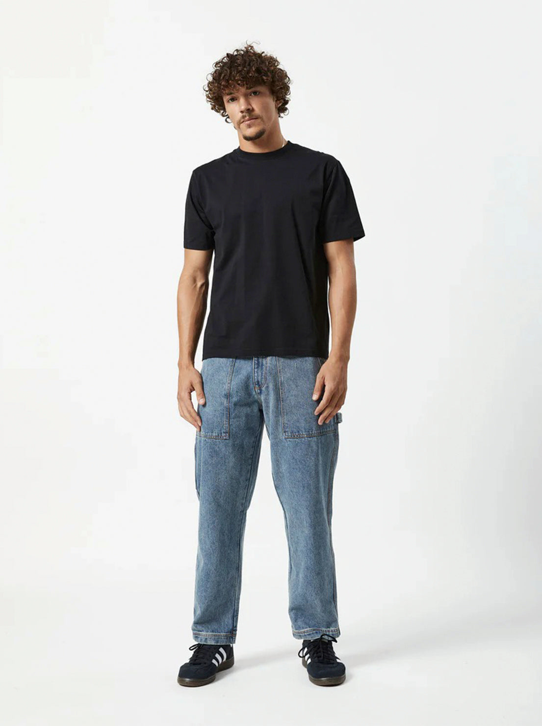 Mr Simple - Carpenter Pant - Vintage Blue Denim