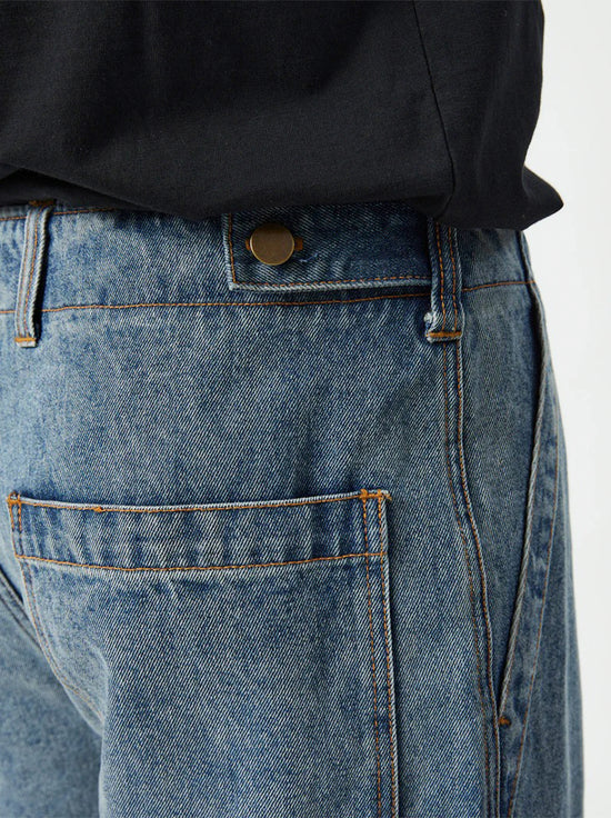 Mr Simple - Carpenter Pant - Vintage Blue Denim