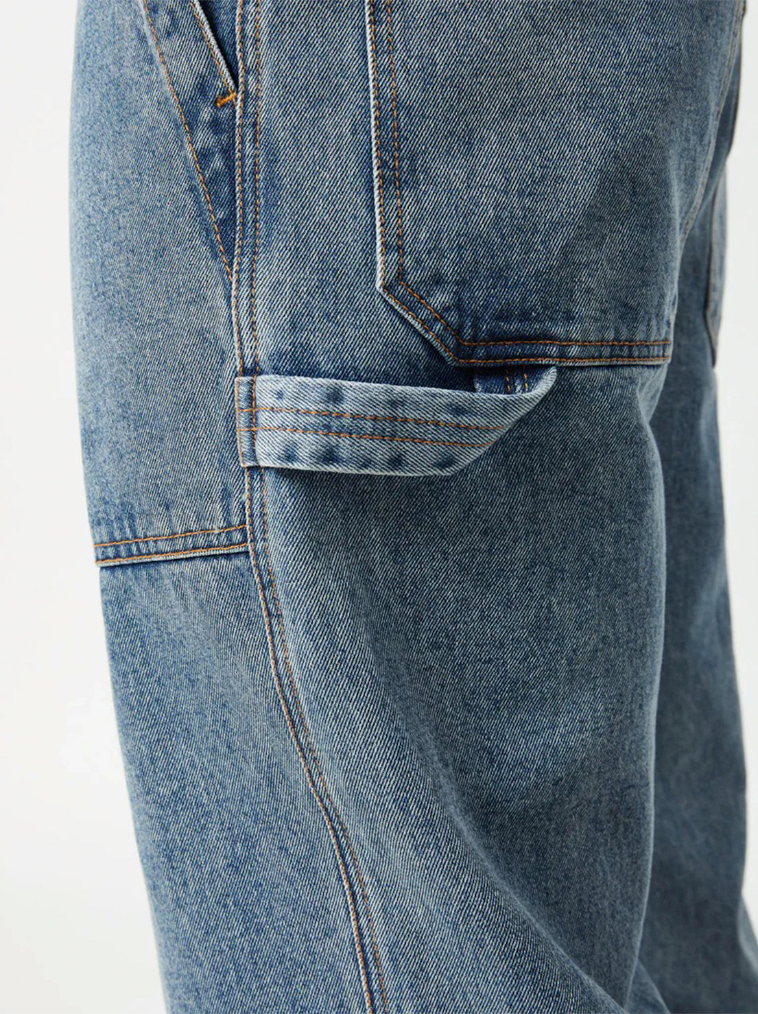 Mr Simple - Carpenter Pant - Vintage Blue Denim
