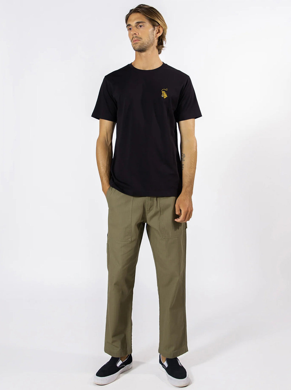 Mr Simple - Chapman Tiger Tee - Black