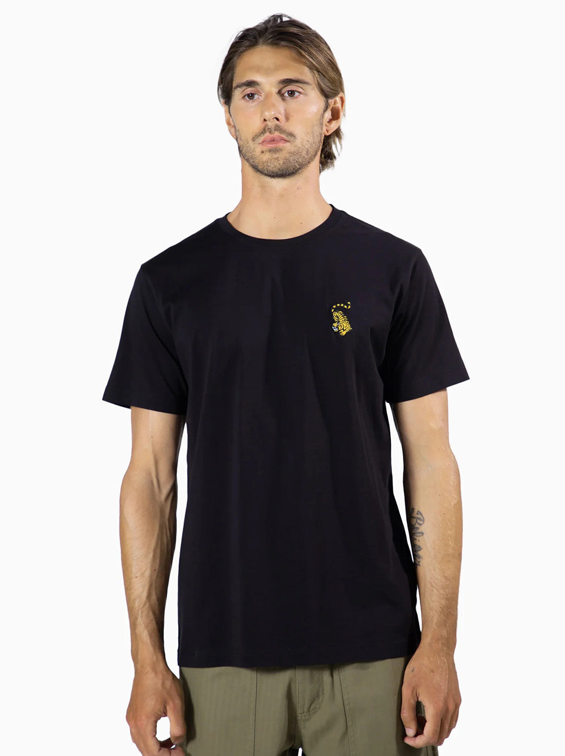 Mr Simple - Chapman Tiger Tee - Black