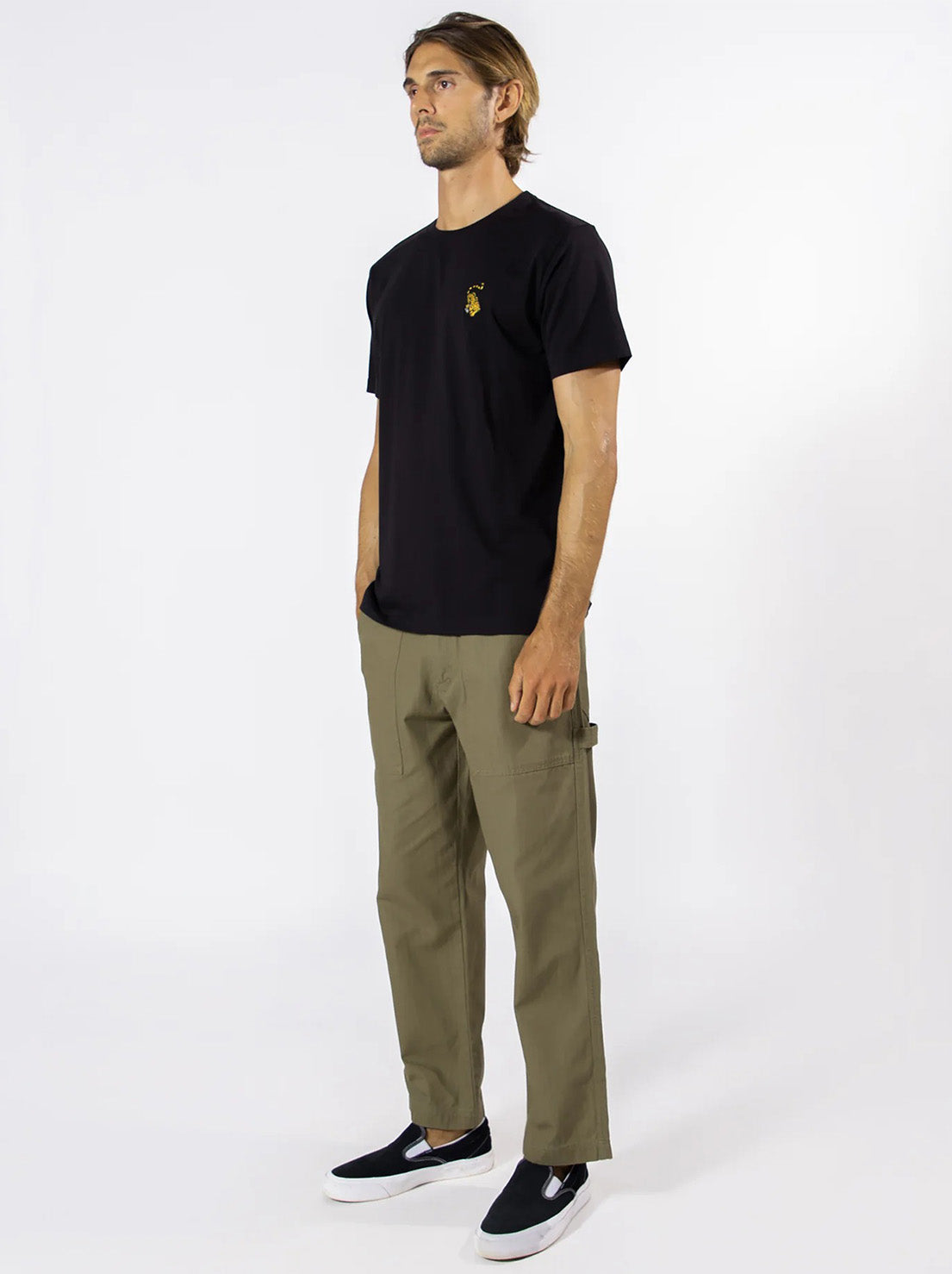 Mr Simple - Chapman Tiger Tee - Black