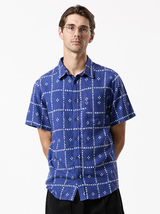 Mr Simple - Earl Short Sleeve Shirt - Shibuya