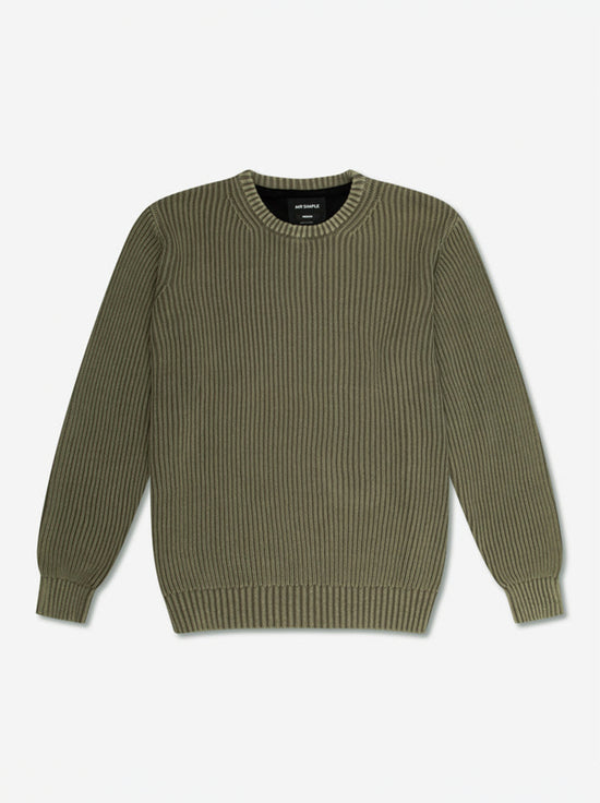 Mr Simple - Fisher Chunky Knit - Fatigue
