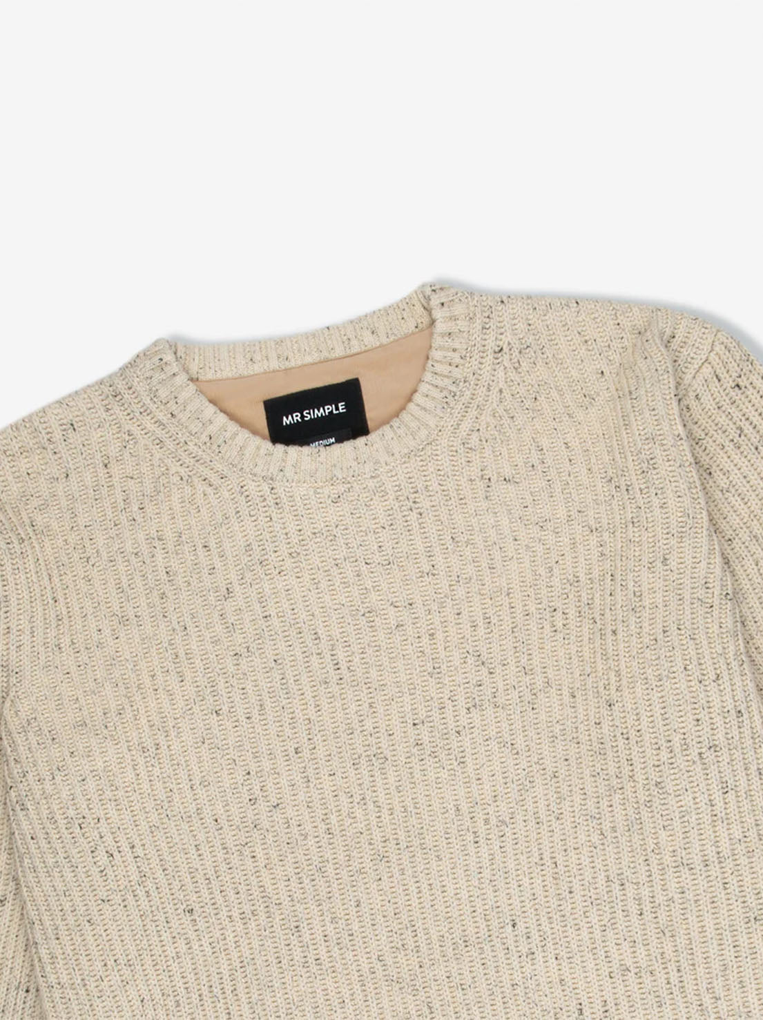 Mr Simple - Fisher Chunky Knit - Oatmeal