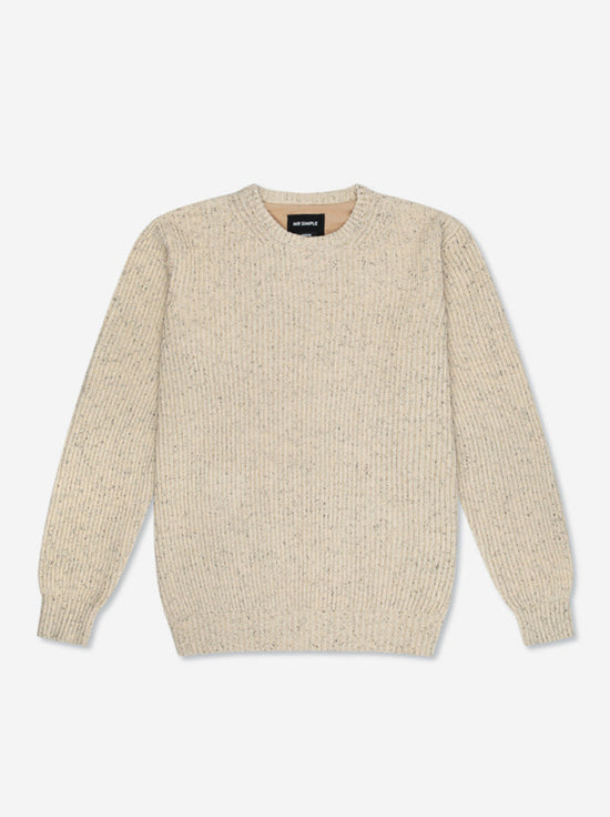 Mr Simple - Fisher Chunky Knit - Oatmeal