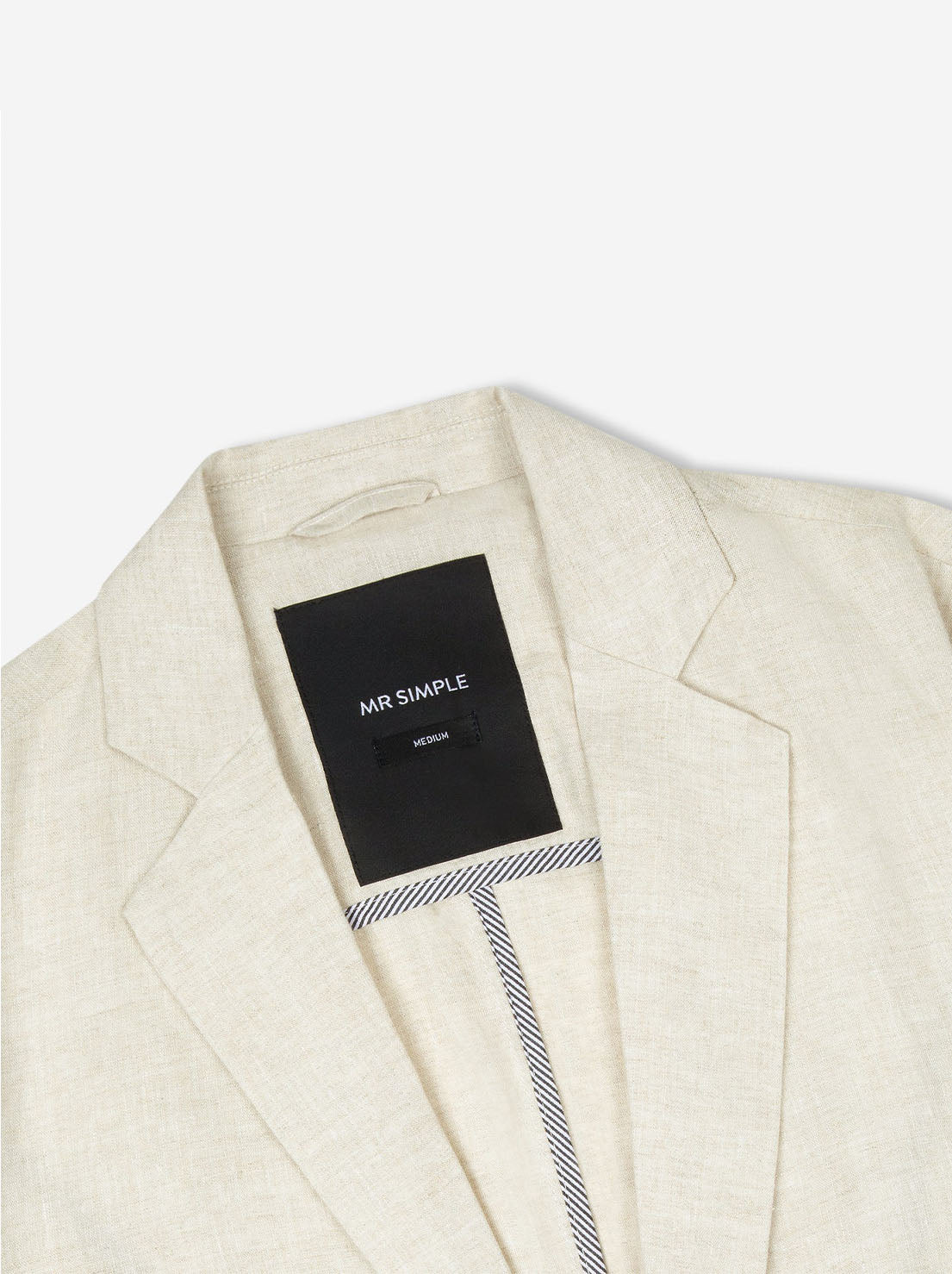 Mr Simple - Gatsby Blazer - Natural