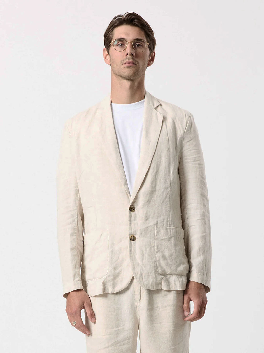 Mr Simple - Gatsby Blazer - Natural