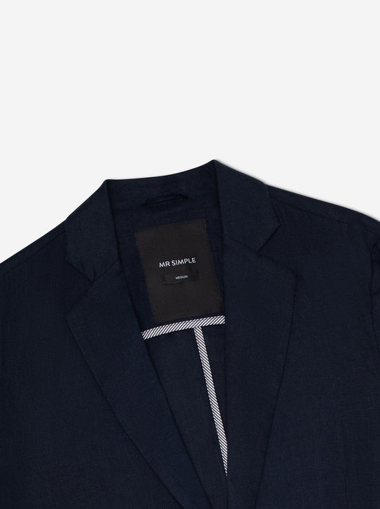 Mr Simple - Gatsby Blazer - Navy