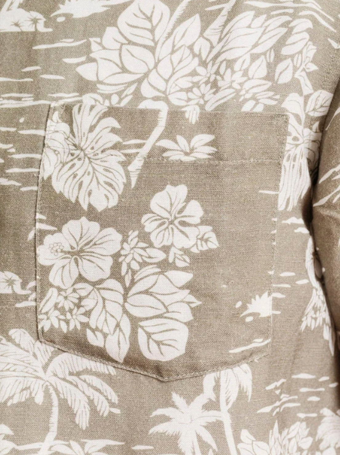 Mr Simple - Hawaiian Short Sleeve Shirt - Thyme