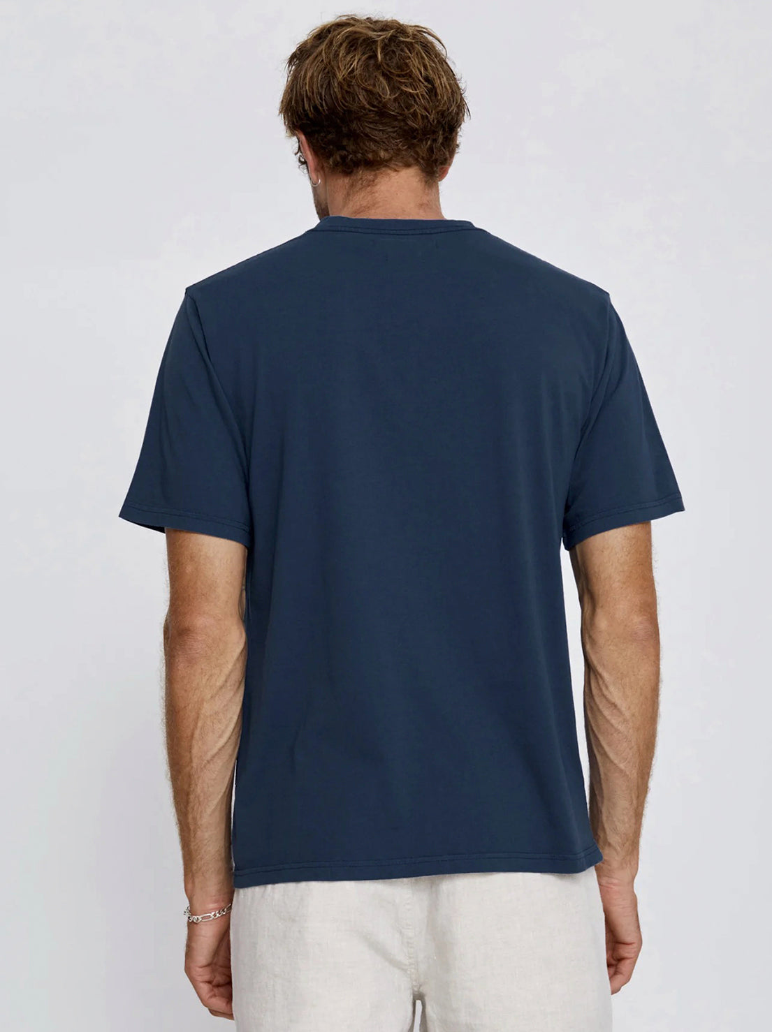 Mr Simple - Heavy Weight Tee - Navy