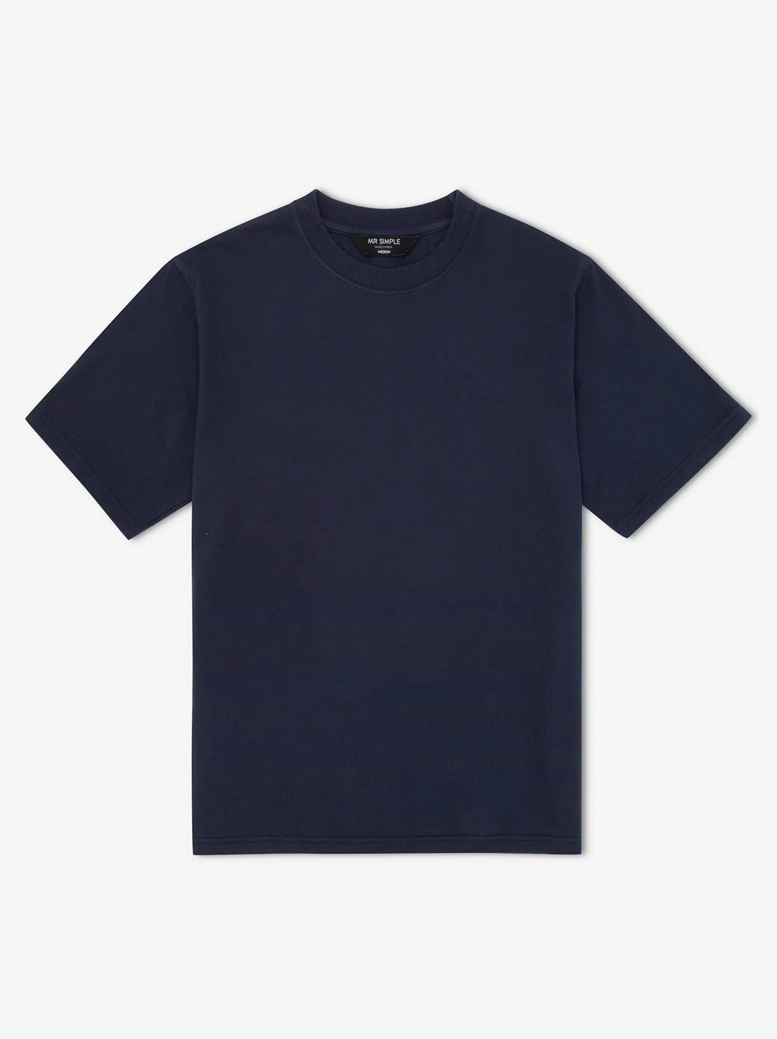 Mr Simple - Heavy Weight Tee - Navy