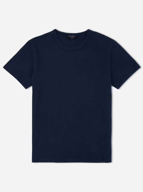 Mr Simple - Hemp SS Tee - Navy