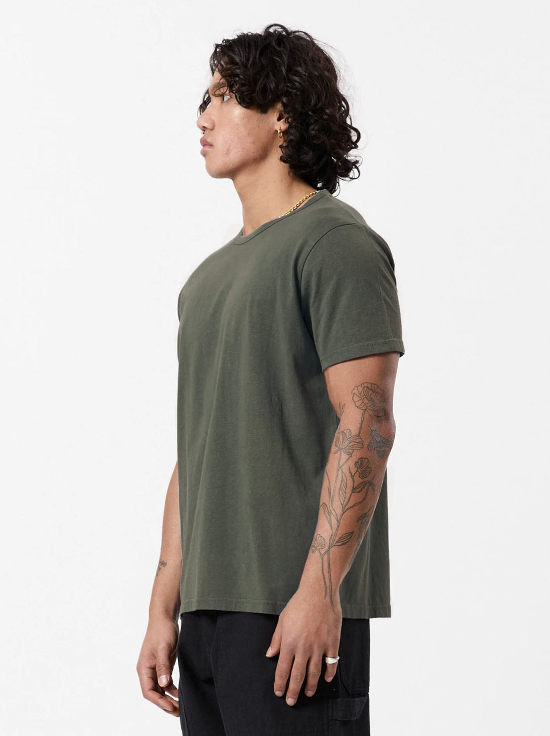 Mr Simple - Hemp SS Tee - Thyme