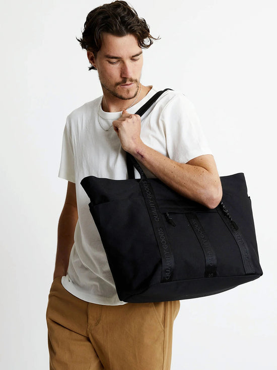 Mr Simple - Jasper Large Tote - Black