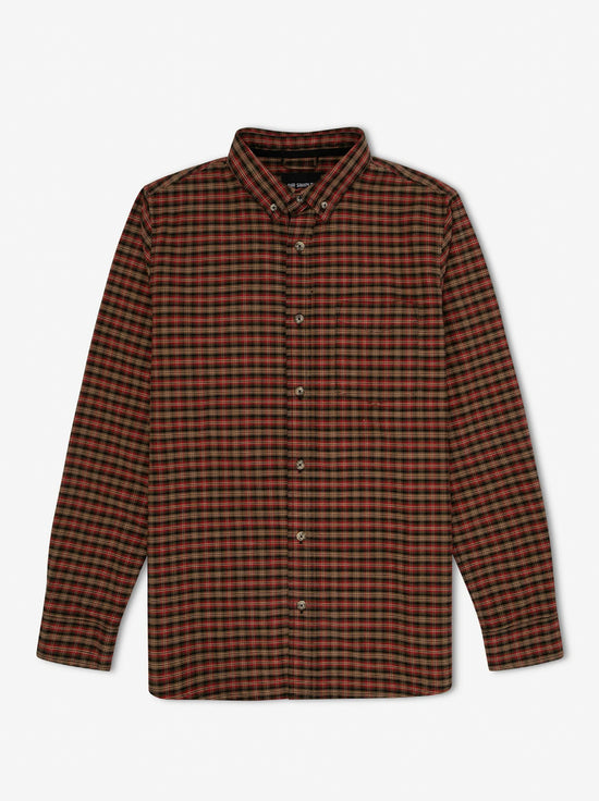 Load image into Gallery viewer, Mr Simple - Oxford LS Plaid - Terracotta
