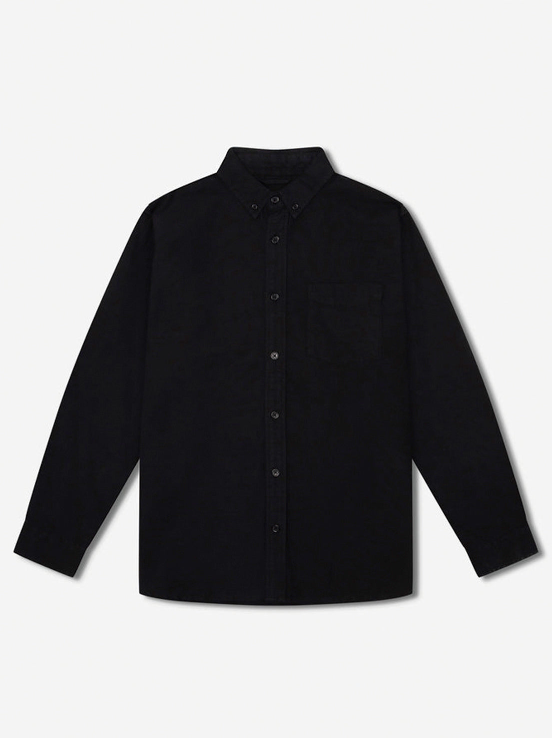 Mr Simple - Oxford L/S Shirt - Black