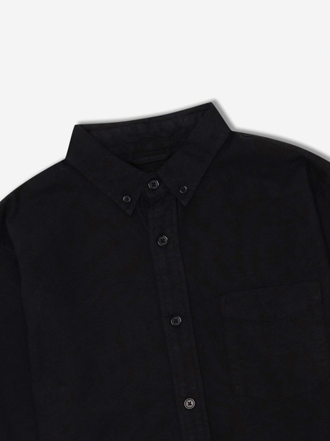 Mr Simple - Oxford L/S Shirt - Black