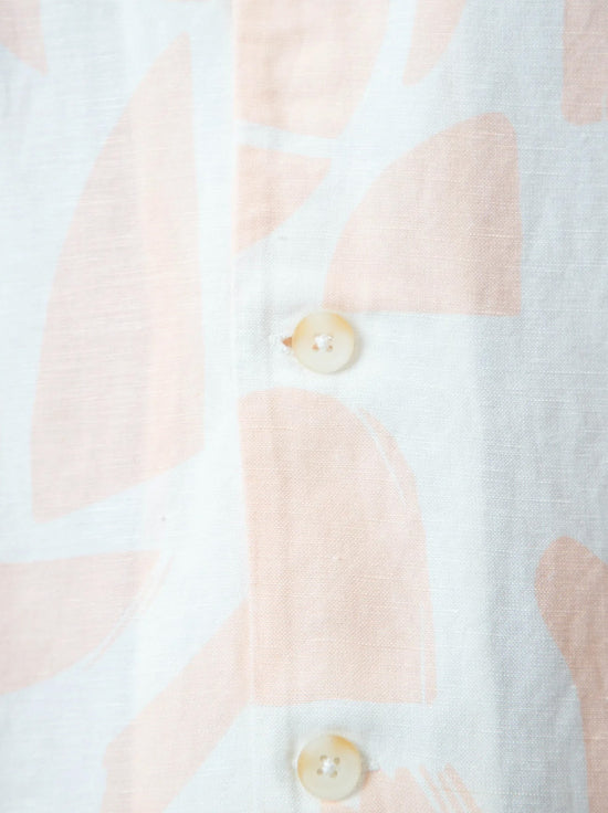 Mr Simple - Raybeam Shirt - Snow Peach