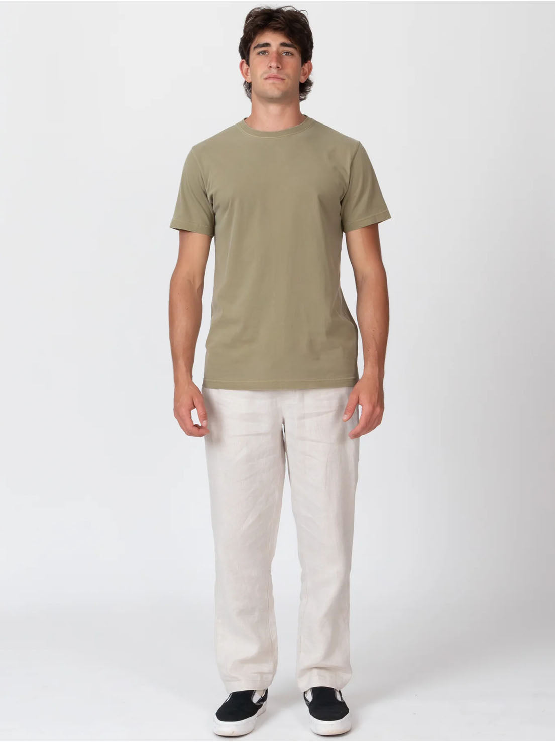 Mr Simple - Reginald Organic Vintage Tee - Fatigue Fade