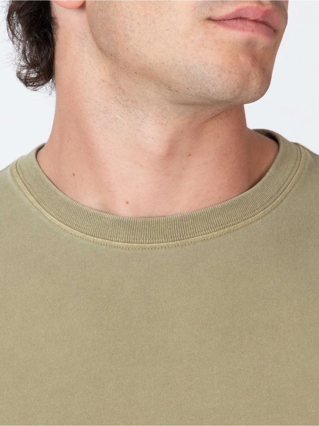 Mr Simple - Reginald Organic Vintage Tee - Fatigue Fade