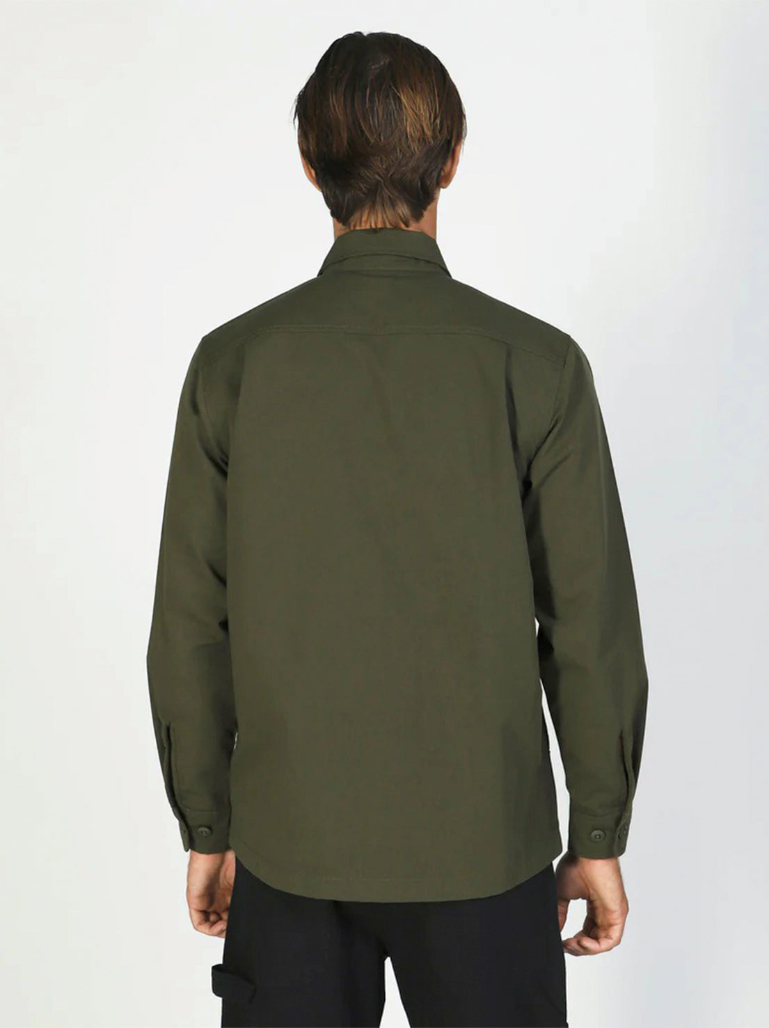 Mr Simple - Ripstop Canvas Overshirt - Army