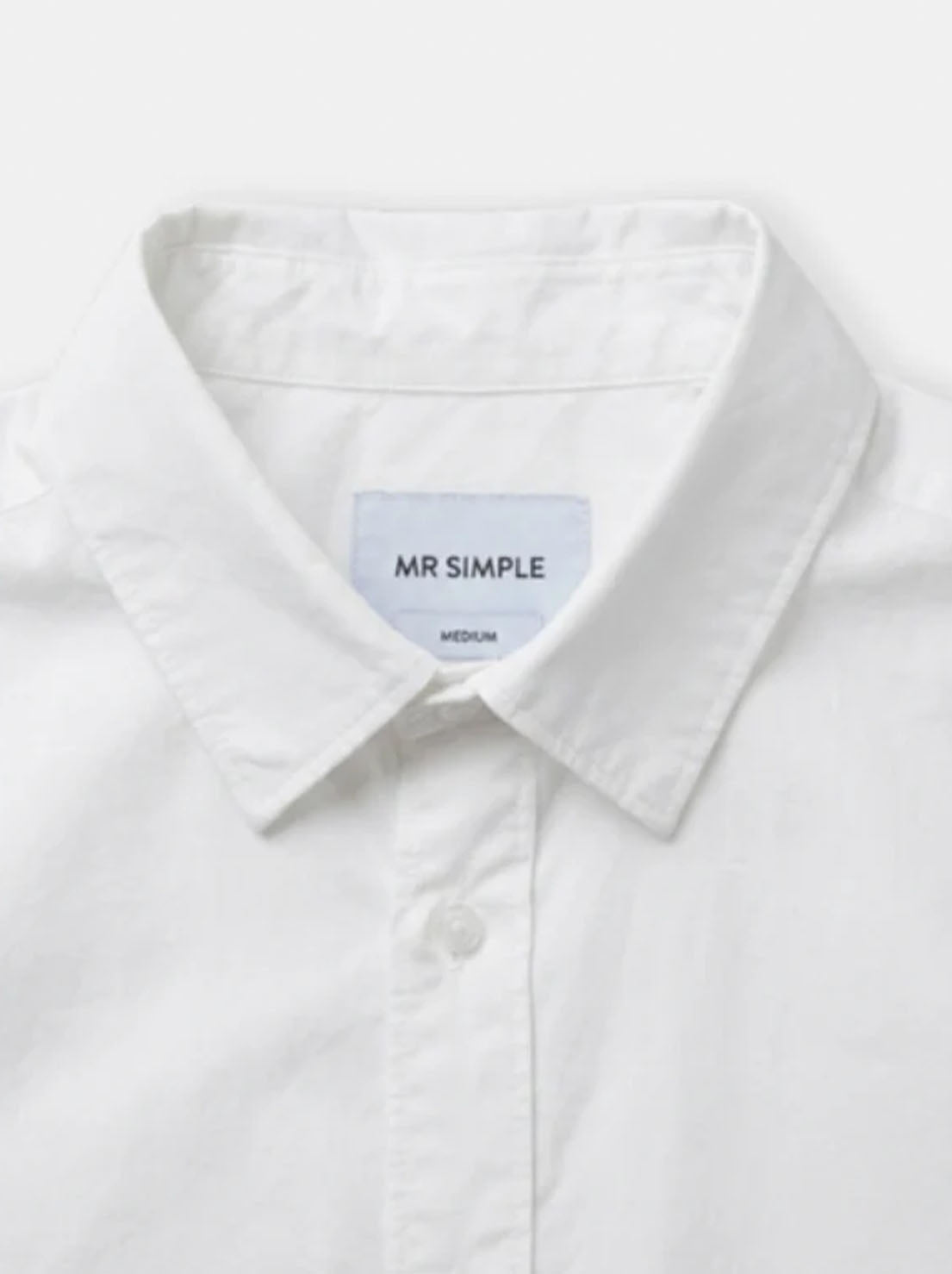 Mr Simple - Russel Long Sleeve Shirt - White