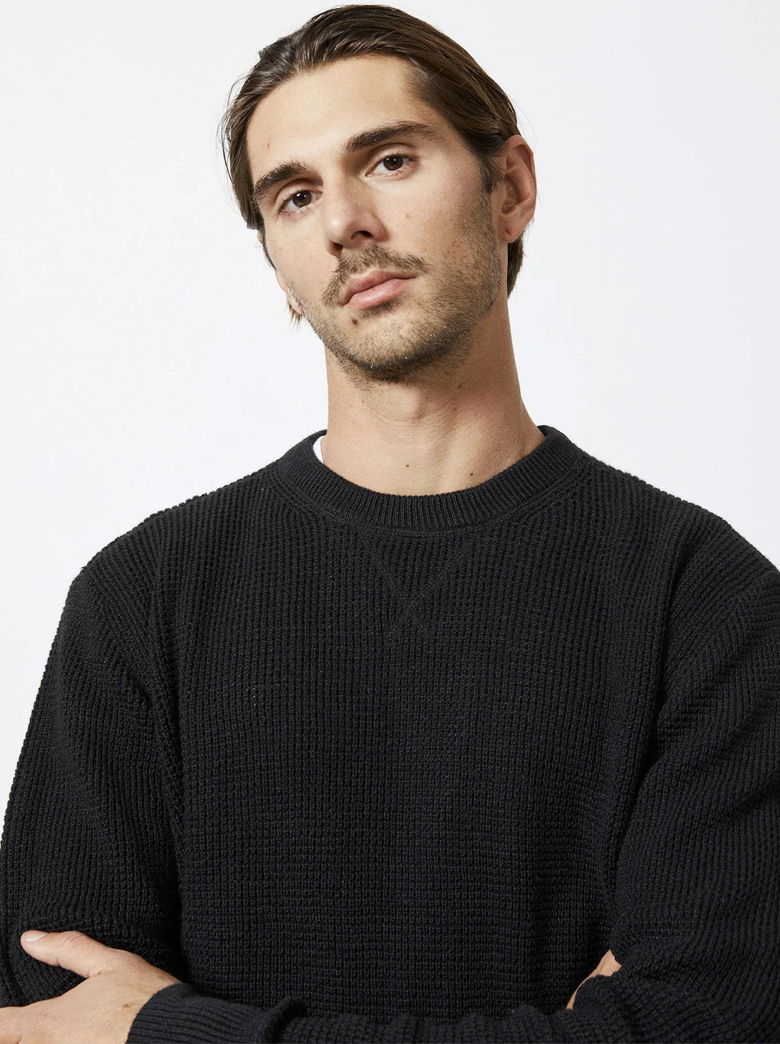 Mr Simple - Sorrento Hemp Knit - Black