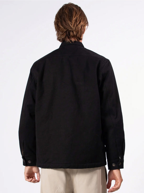 Mr Simple - Stockyard Sherpa Jacket - Black
